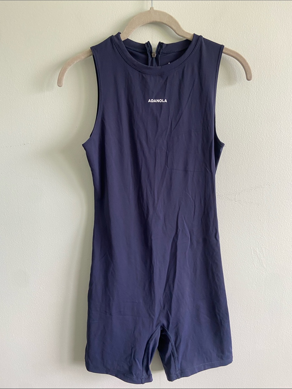 Adanola Navy Ultimate Sleeveless Romper RARE